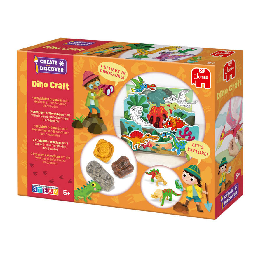 Jumbo Create Discover Dino Bastelset
