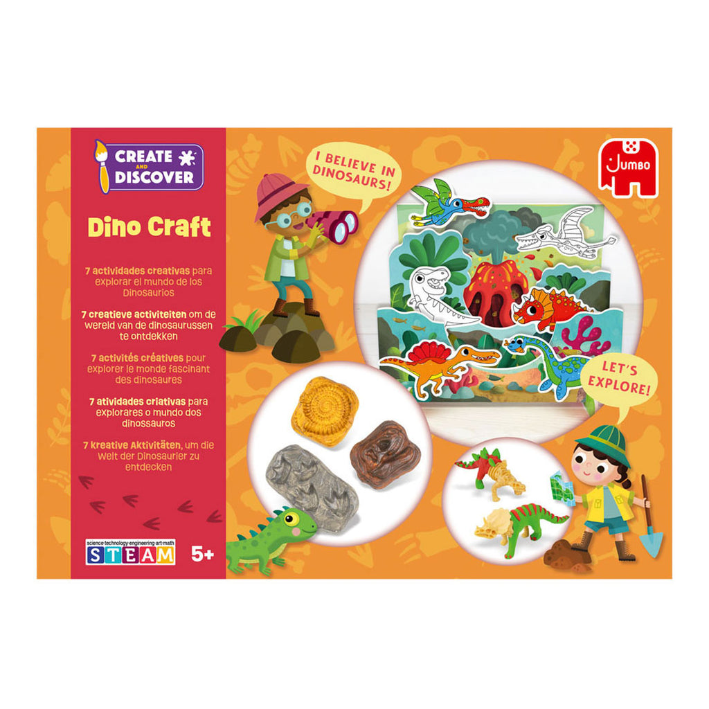 Jumbo Create Discover Dino Bastelset