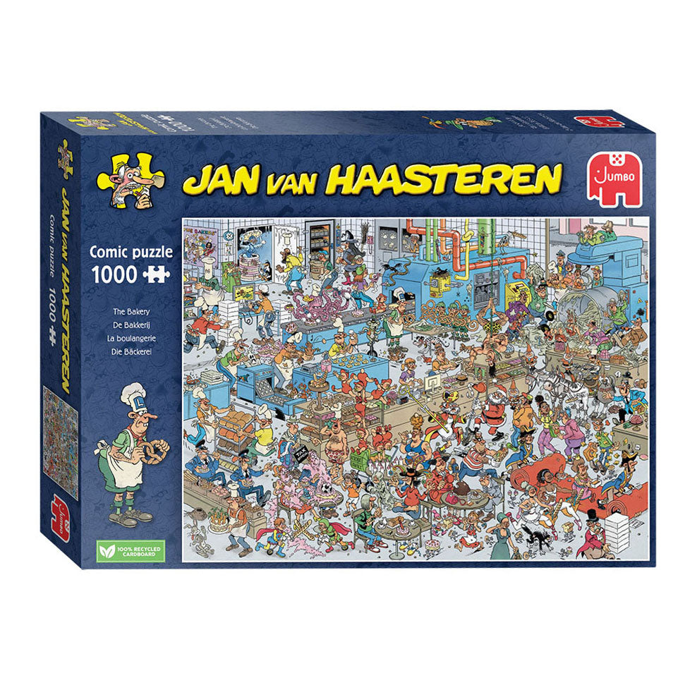 Jumbo Jan van Haasteren Puzzle - Die Bäckerei, 1000 Teile.