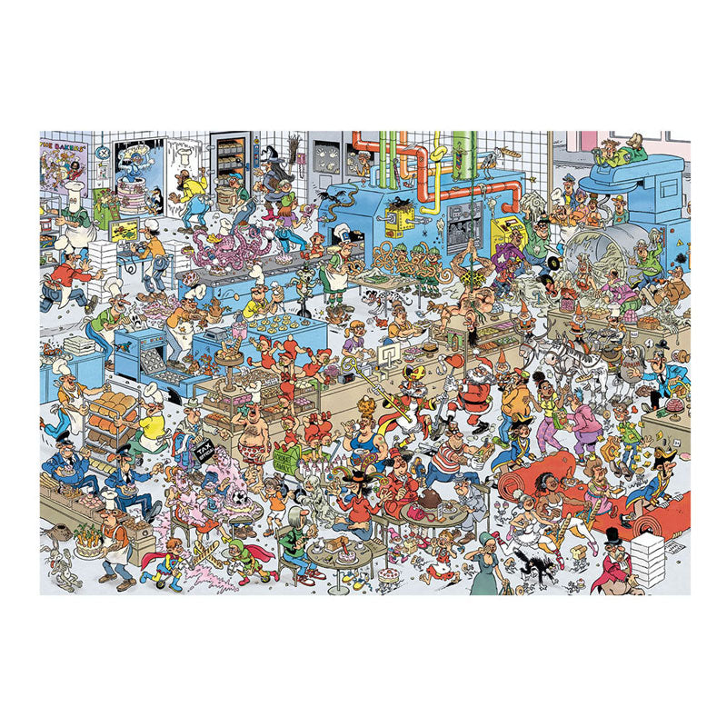 Jumbo Jan van Haasteren Puzzle - Die Bäckerei, 1000 Teile.