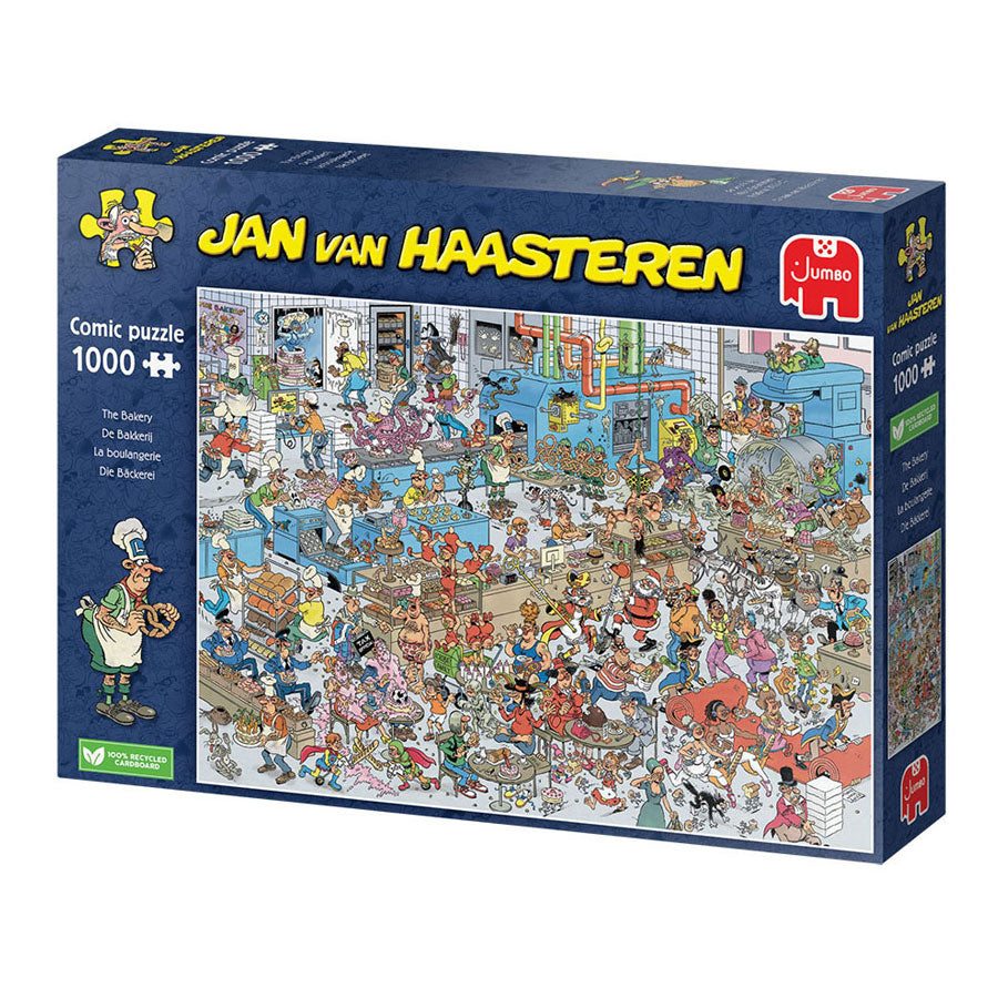 Jumbo Jan van Haasteren Puzzle - Die Bäckerei, 1000 Teile.