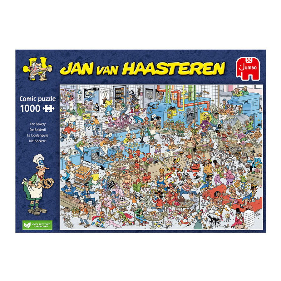 Jumbo Jan van Haasteren Puzzle - Die Bäckerei, 1000 Teile.