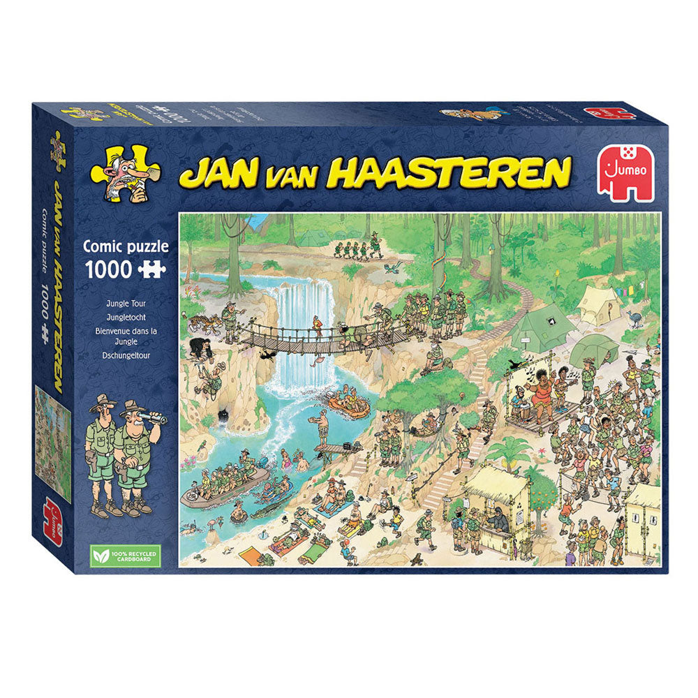 Jumbo jvh puzzel jungletocht 1000st