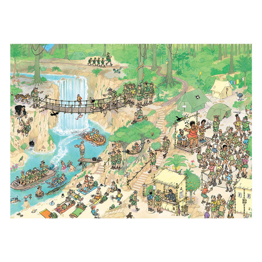 Jumbo jvh puzzel jungletocht 1000st
