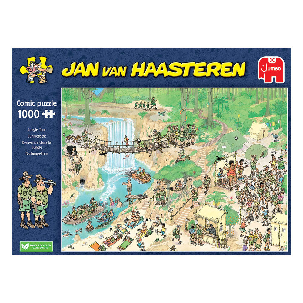 Jumbo jvh puzzel jungletocht 1000st