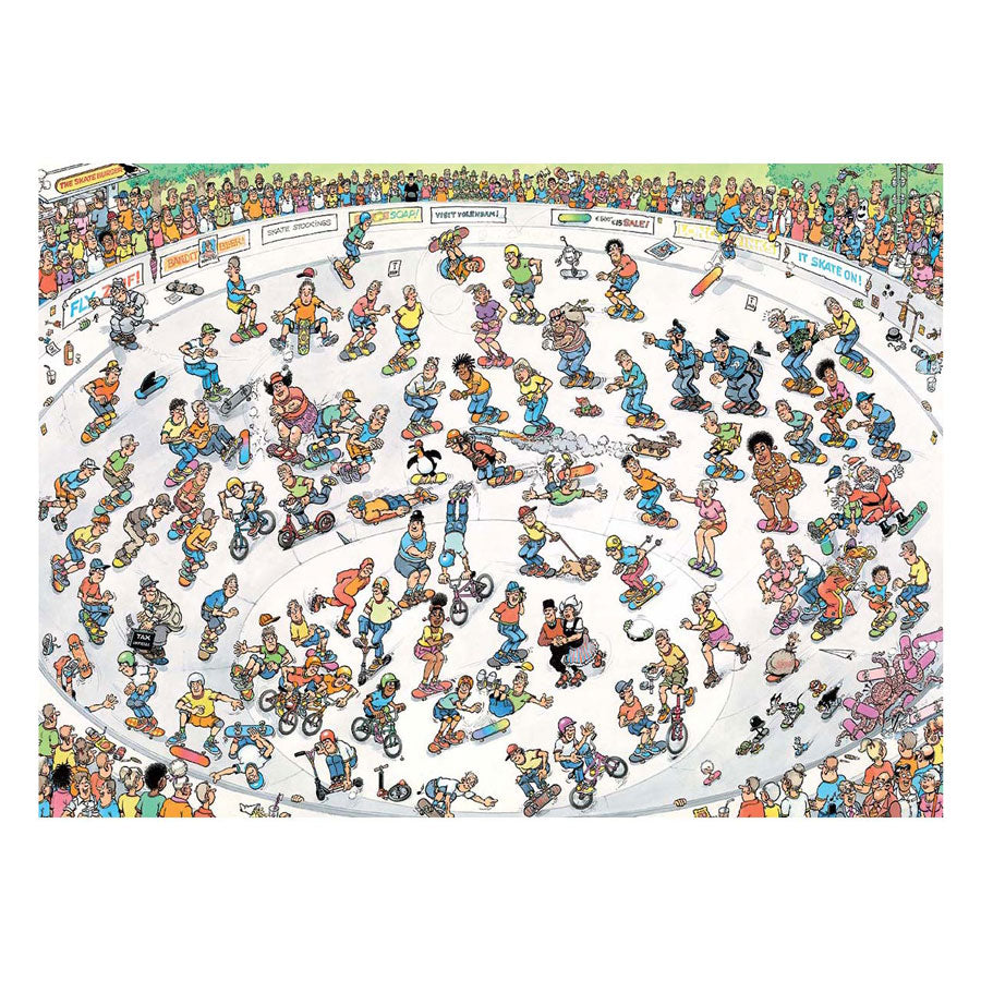 Jumbo jvh puzzel skaten in de bowl 1000st