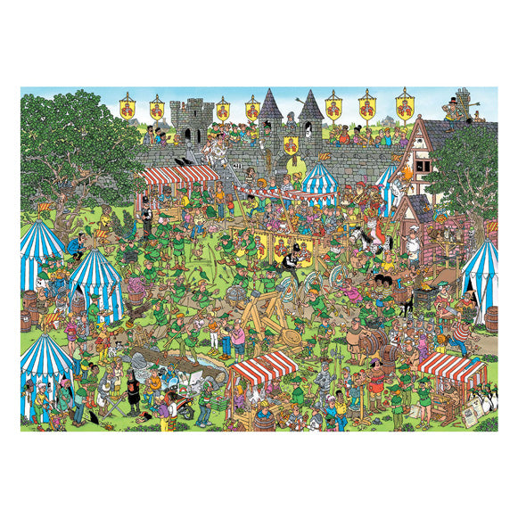 Jumbo jvh puzzel robin hood 1500pcs