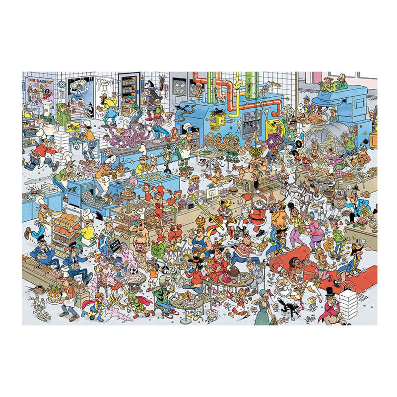 Jumbo Jan Van Haasteren Pluzzle – die Bäckerei, 2000 Stück.