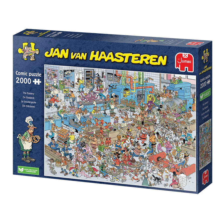 Jumbo Jan Van Haasteren Pluzzle – die Bäckerei, 2000 Stück.