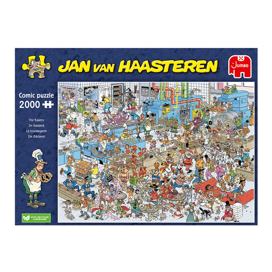 Jumbo Jan Van Haasteren Pluzzle – die Bäckerei, 2000 Stück.