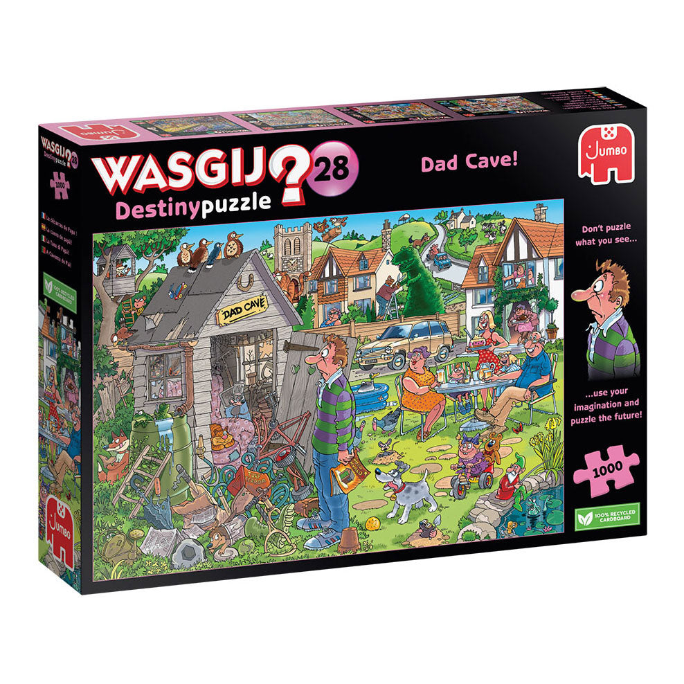 Wasgij Destiny 28 – Papa-Höhle, 1000 Teile.