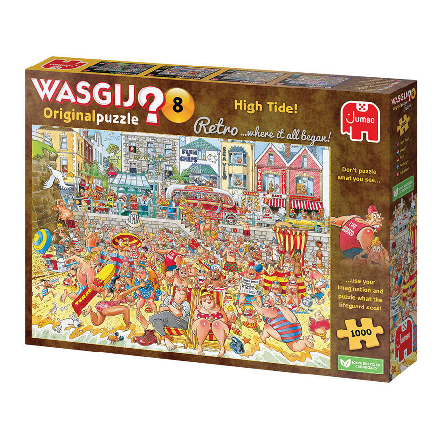 Puzzel wasgij retro origineel 8 vloed 1000 stukjes