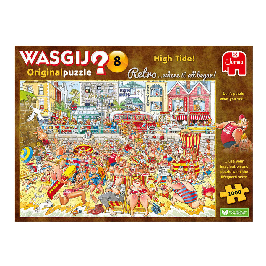 Puzzel wasgij retro origineel 8 vloed 1000 stukjes