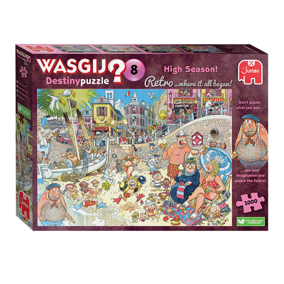 Jumbo wasgij puzzel retro destiny 8