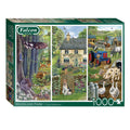 Jumbo Falcon Puzzle - Waldbauernhof, 1000 Teile.