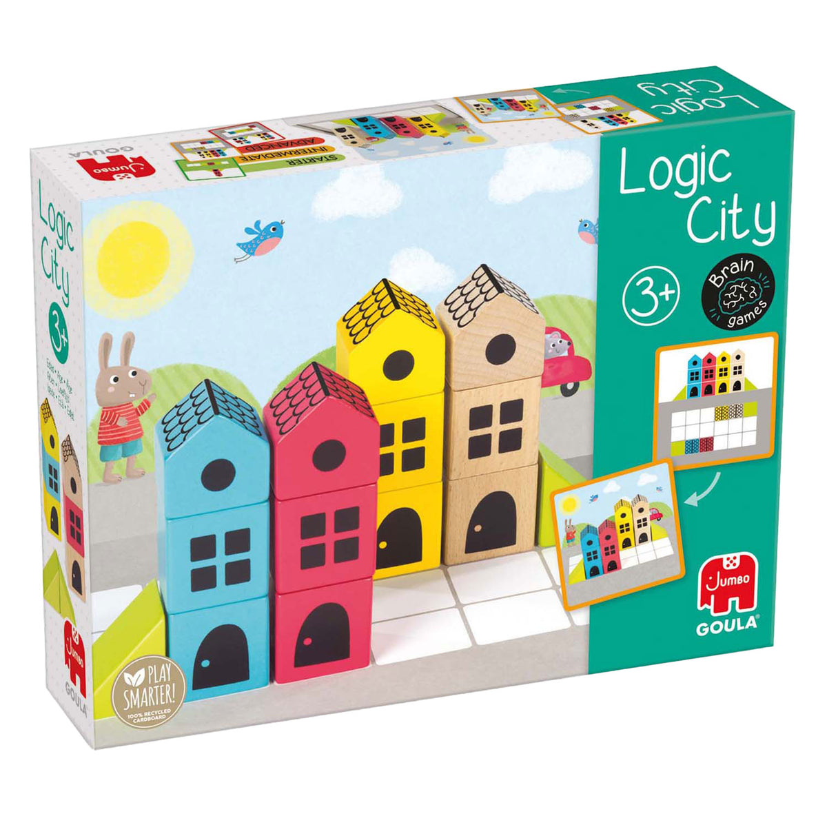 Goula jumbo - logische stad educatief kleuterspel