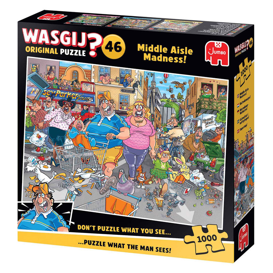 Jumbo Wasgij Original 46 Puzzle - Schnäppchen!, 1000 Teile.