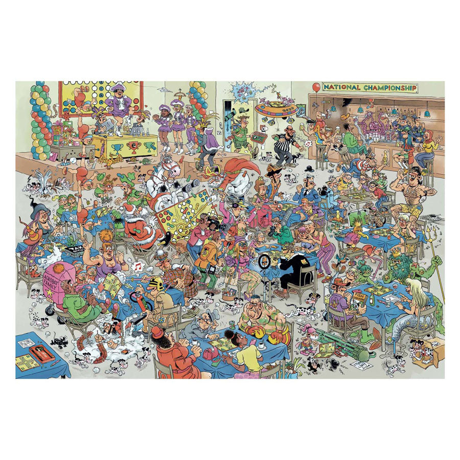 Jumbo Jvh Puzzle nk "Werde nicht wütend" 2000 Teile