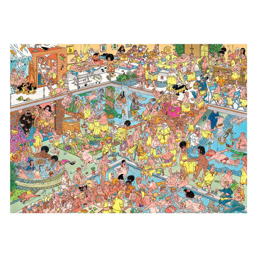 Jumbo puzzel 1000 st. jvh op hete kolen