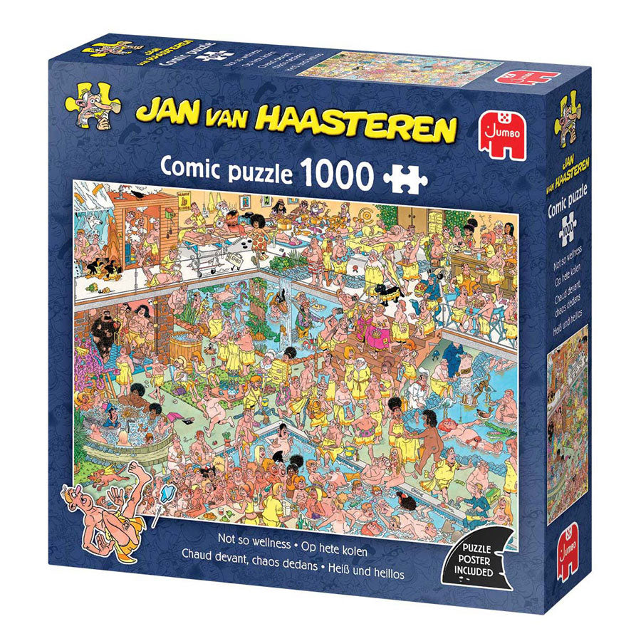 Jumbo puzzel 1000 st. jvh op hete kolen