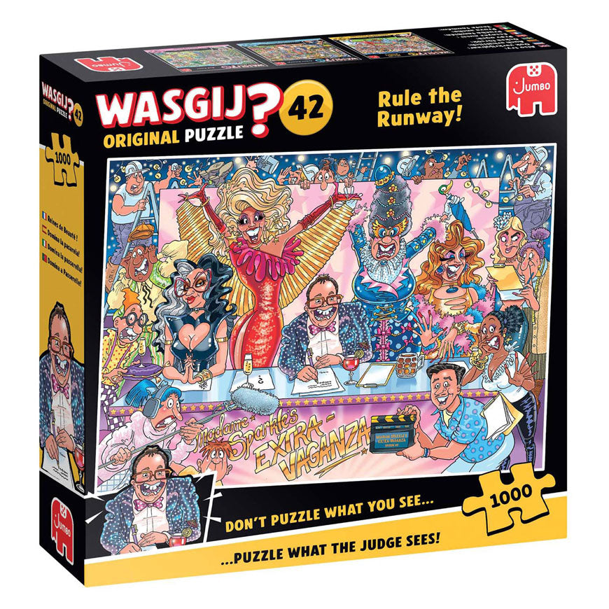 Jumbo Wasgij Original 42 Puzzle - Glitzer und Glanz!, 1000 Teile