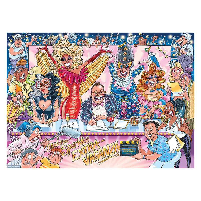 Jumbo Wasgij Original 42 Puzzle - Glitzer und Glanz!, 1000 Teile