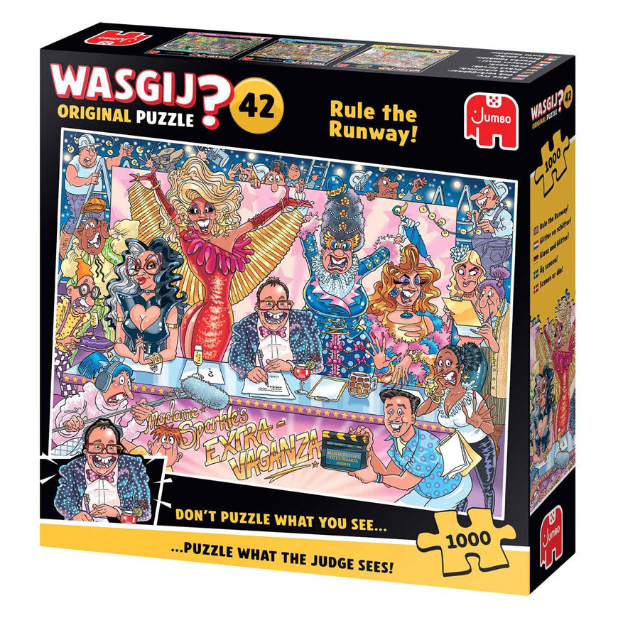 Jumbo Wasgij Original 42 Puzzle - Glitzer und Glanz!, 1000 Teile