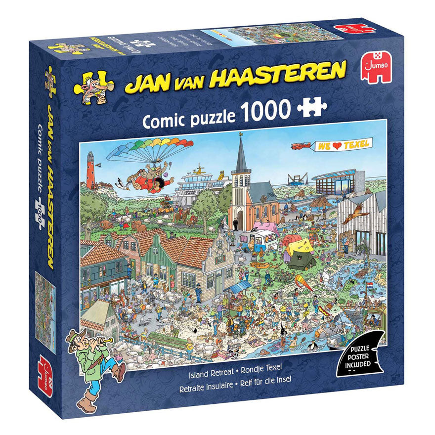 Jumbo jan van haasteren texel puzzel 1000pcs