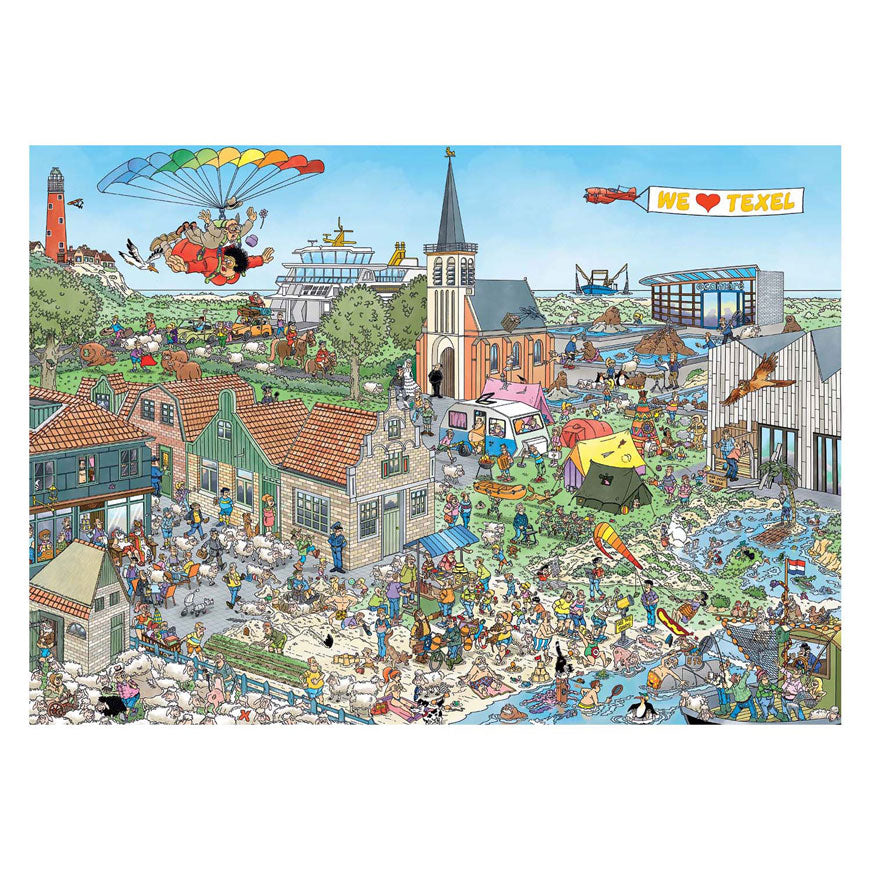 Jumbo puzzel 1000 st. jvh - rondje texel