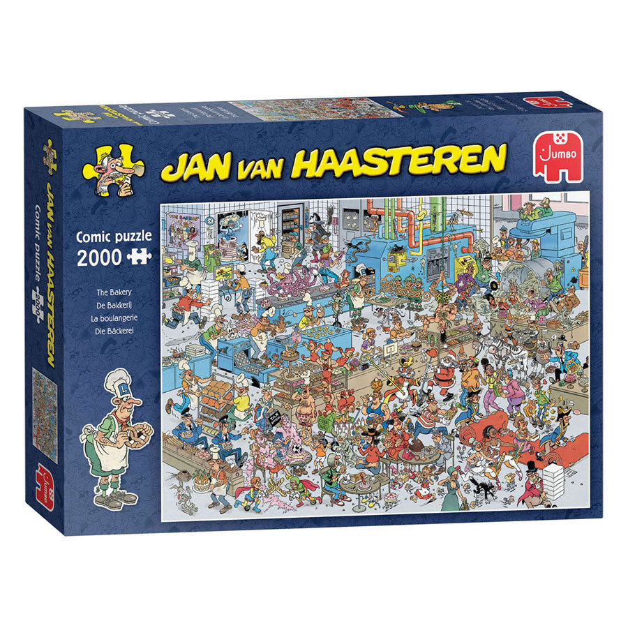 Jumbo jan van haasteren legpuzzel de bakkerij - 2000st.