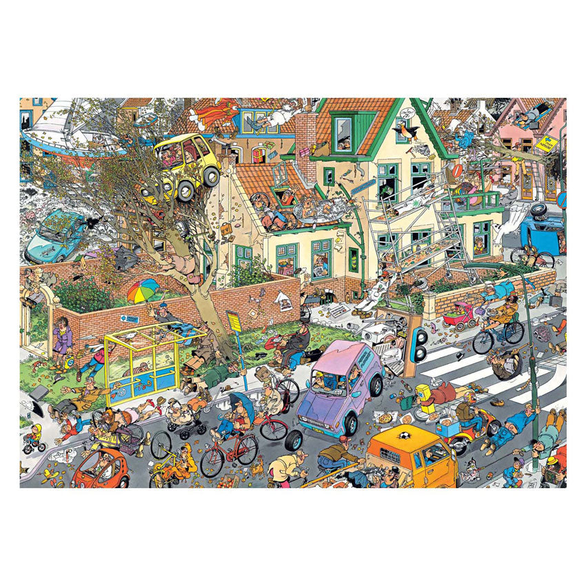 Jumbo puzzel 2x1000 st. jvh - safari storm
