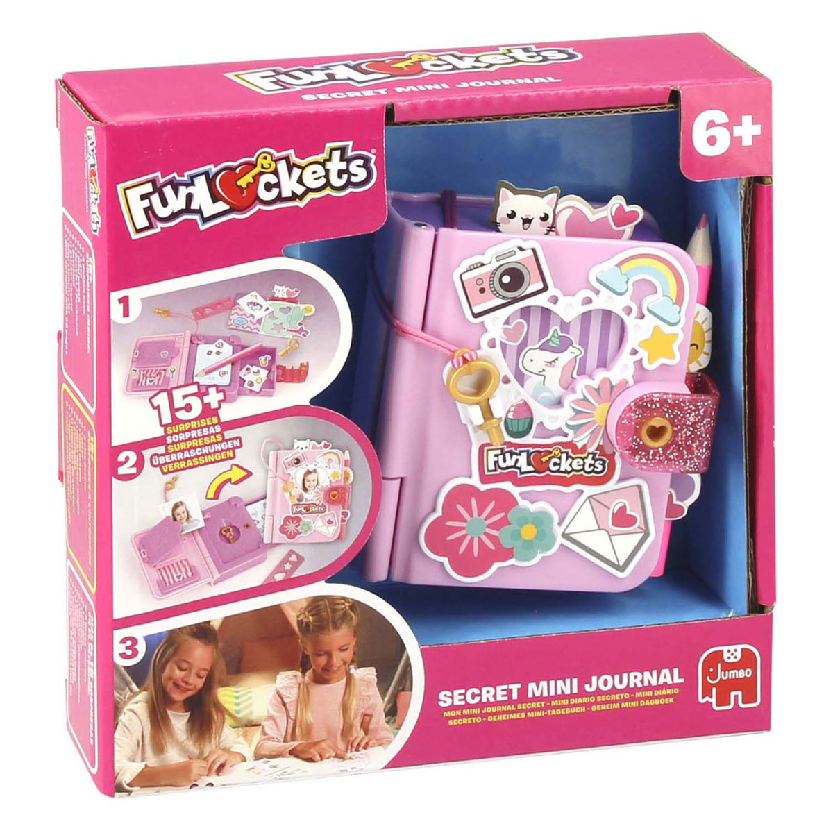 Jumbo Funlockets geheimes Mini-Tagebuch
