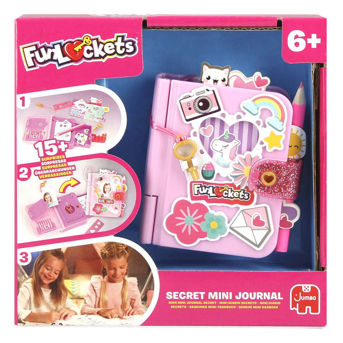 Jumbo Funlockets geheimes Mini-Tagebuch