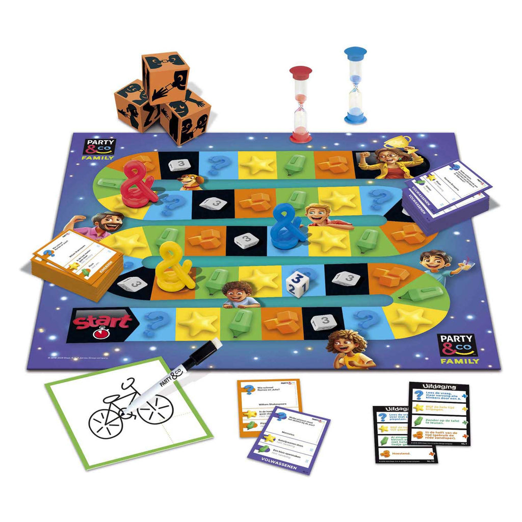 Jumbo-Spielparty-Familie