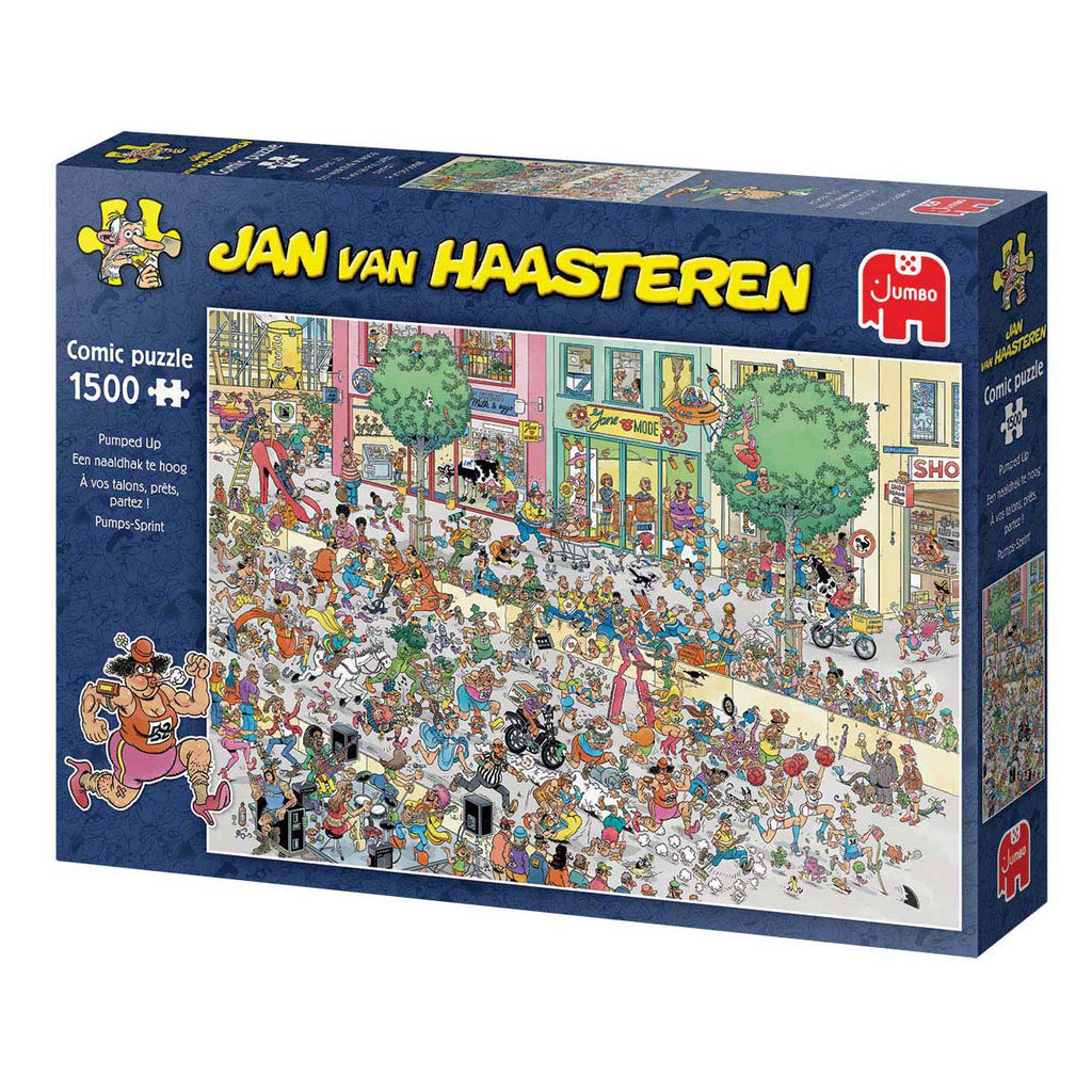 Jumbo puzzel 1500 stukjes jvh een naaldhak te hoog