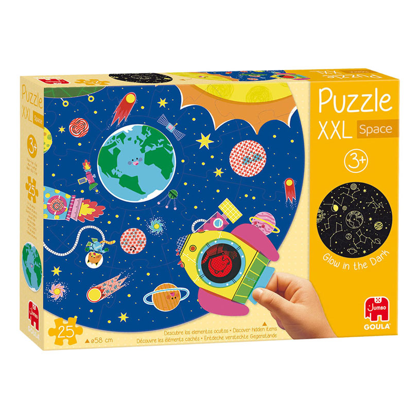 Jumbo goula puzzel xxl ruimte - 27st.