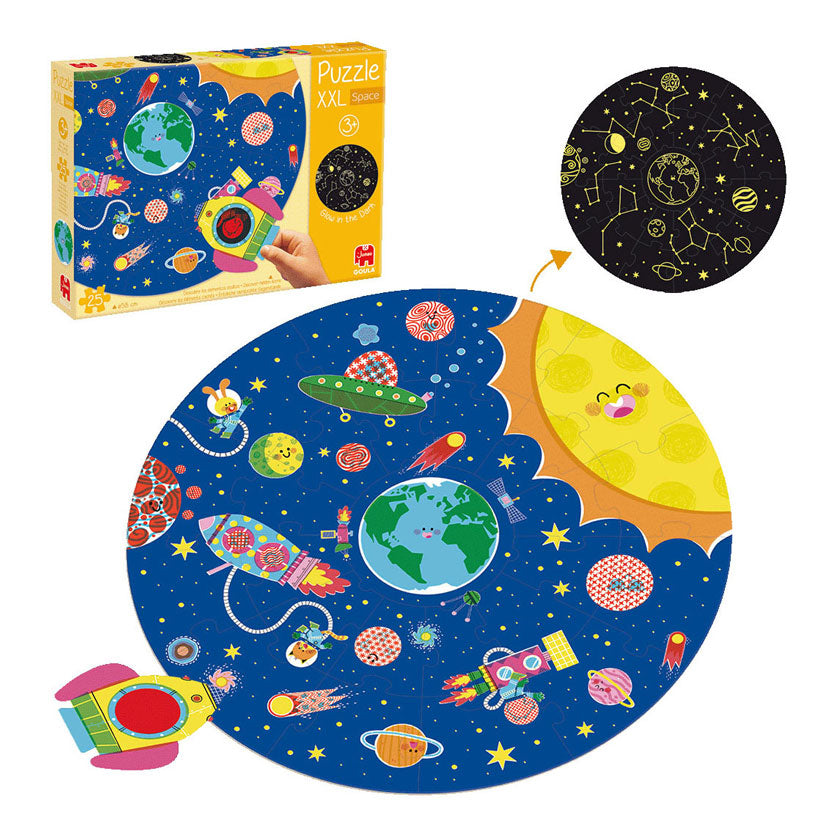 Jumbo goula puzzel xxl ruimte - 27st.
