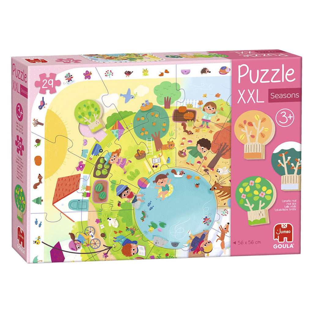 Goula jumbo puzzel xxl seizoenen - 29st.