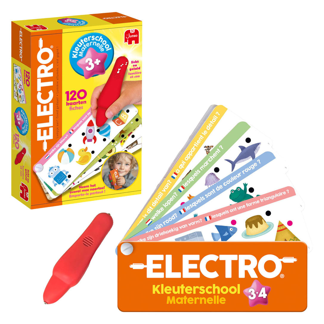 Jumbo electro fan on the go kleuterschool 3+