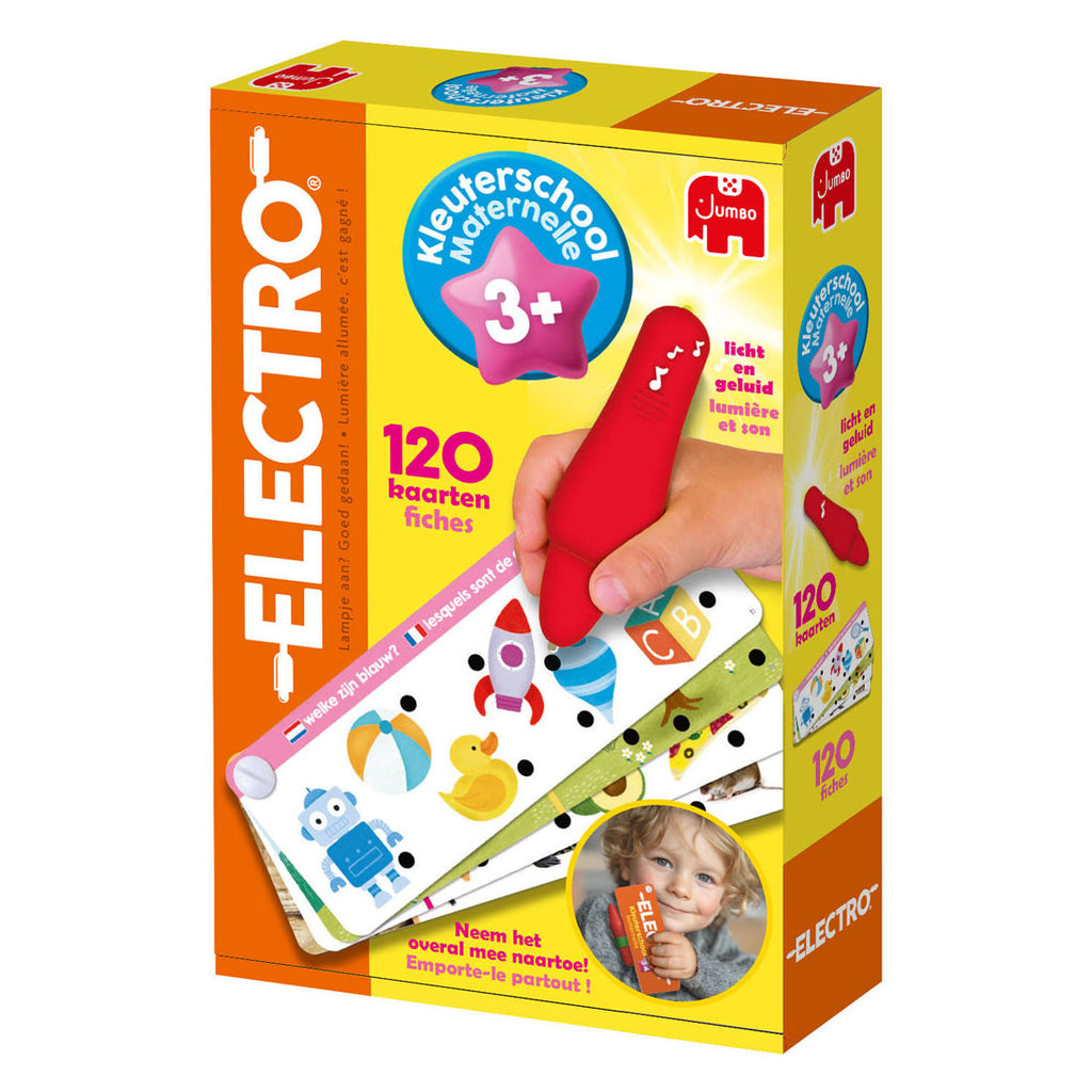 Jumbo electro fan on the go kleuterschool 3+