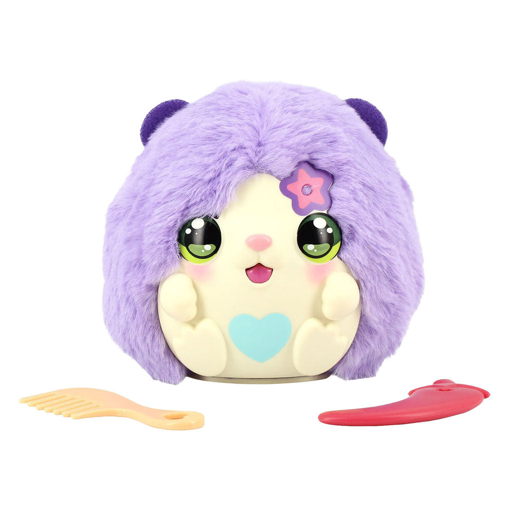 Funtasy family jumbo kiss-meez hamster - interactieve knuffel