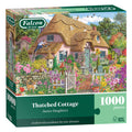 Falcon jumbo legpuzzel 1000 stukjes luxe landschap bloemen.