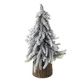 Boltze home kunstkerstboom tanne met led ø16xh28cm 4 assorti