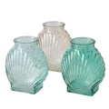 Boltze home vaas coqua glas 16x10x18cm