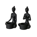 Boltze home theelichthouder yoga