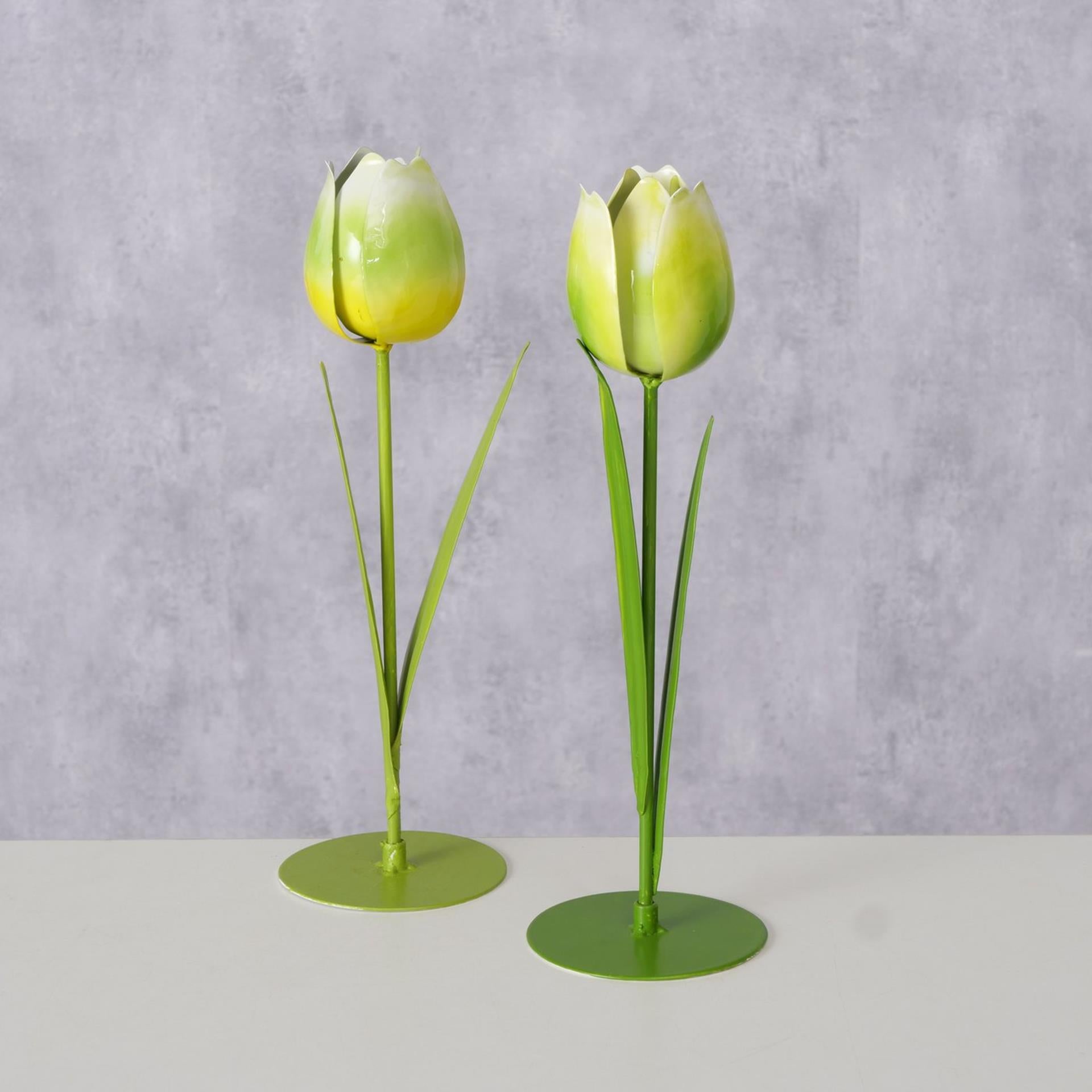 Boltze home beeld tulp h25cm tuliano dia8x25cm ijzer