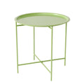 Boltze home dienbladtafel metaal groen
