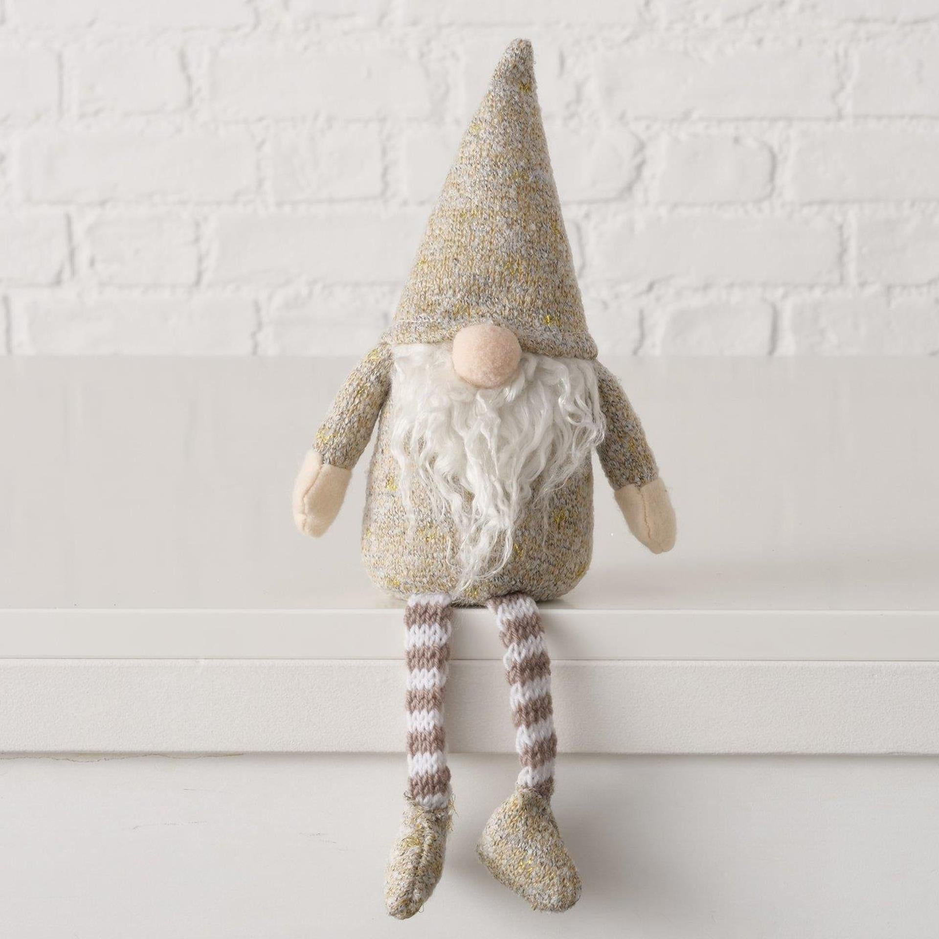 Boltze home gnoom met bungelbeentjes