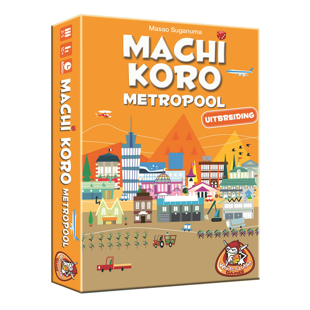White Goblin Games Machi Koro Erweiterung Metropole