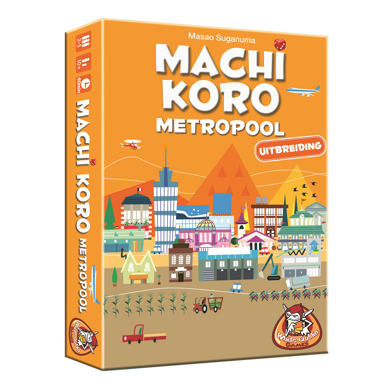 White Goblin Games Machi Koro Erweiterung Metropole